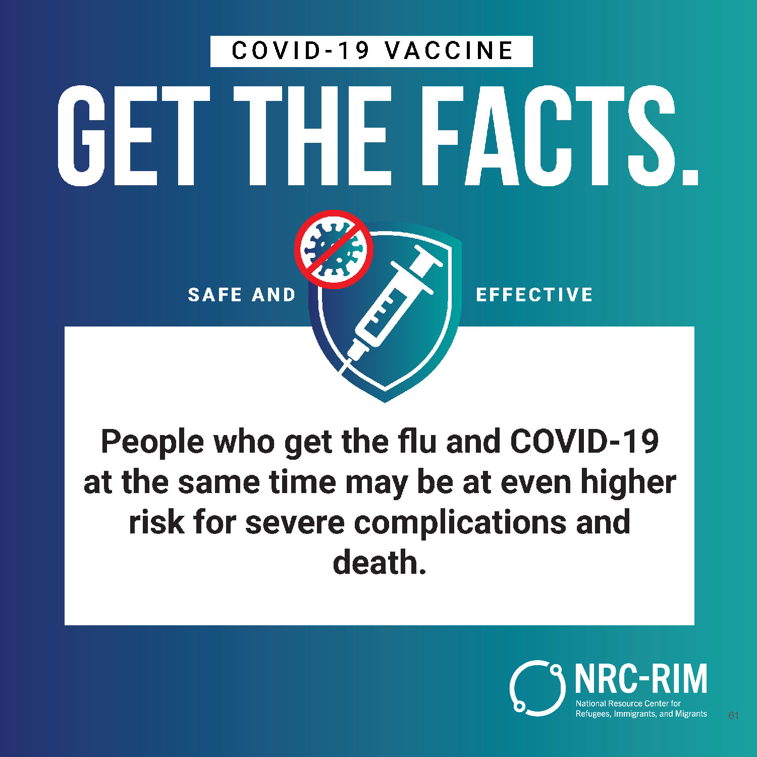 People who get the flu and COVID-19 at the same time may be at even higher risk for severe complications and death.